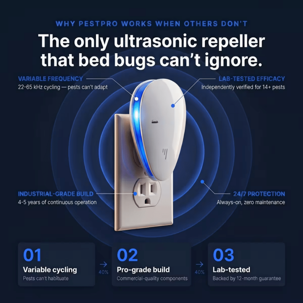 Pestpro™ Ultrasonic Pest Repeller (Official Retailer) [year]